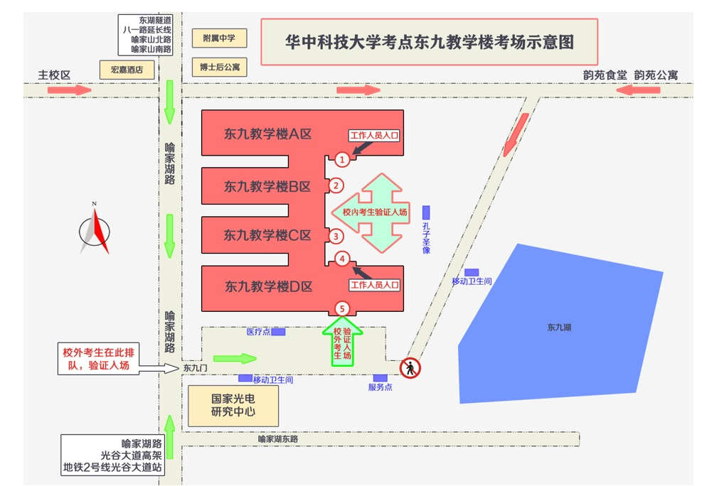 华中科技大学硕士研究生招生考试