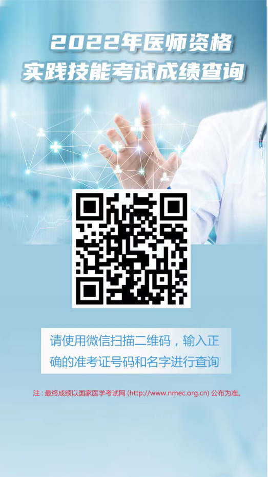 抚州临床执业医师实践技能考试成绩